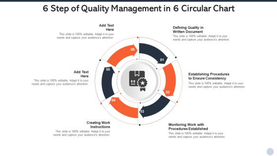 6 Step Of Quality Management In 6 Circular Chart Rules PDF 6 Step Of Quality Management In 6 Circular Chart Rules PDF
