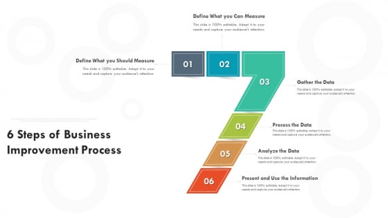6 Steps Of Business Improvement Process Ppt PowerPoint Presentation File Samples PDF 6 Steps Of Business Improvement Process Ppt PowerPoint Presentation File Samples PDF