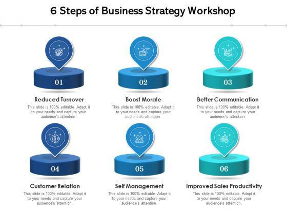 6-steps-of-business-strategy-workshop-ppt-powerpoint-presentation
