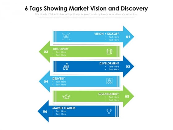 6 Tags Showing Market Vision And Discovery Ppt PowerPoint Presentation File Slide PDF 6 Tags Showing Market Vision And Discovery Ppt PowerPoint Presentation File Slide PDF