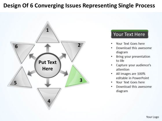 6 Converging Issues Representing Single Process Circular Flow Layout Chart PowerPoint Slides 6 Converging Issues Representing Single Process Circular Flow Layout Chart PowerPoint Slides