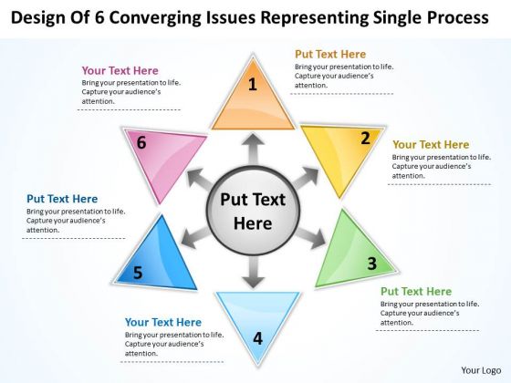 6 Converging Issues Representing Single Process Circular Motion Chart PowerPoint Templates 6 Converging Issues Representing Single Process Circular Motion Chart PowerPoint Templates