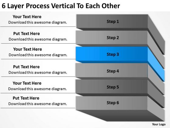 6 Layer Process Vertical To Each Other Ppt Business Plan Example PowerPoint Templates 6 Layer Process Vertical To Each Other Ppt Business Plan Example PowerPoint Templates