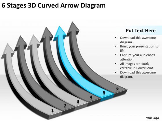 6 Stages 3d Curved Arrow Diagram Business Planning PowerPoint Templates 6 Stages 3d Curved Arrow Diagram Business Planning PowerPoint Templates