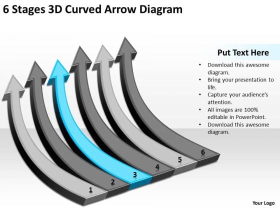 6 Stages 3d Curved Arrow Diagram Ppt Ice Cream Business Plan PowerPoint Slides 6 Stages 3d Curved Arrow Diagram Ppt Ice Cream Business Plan PowerPoint Slides