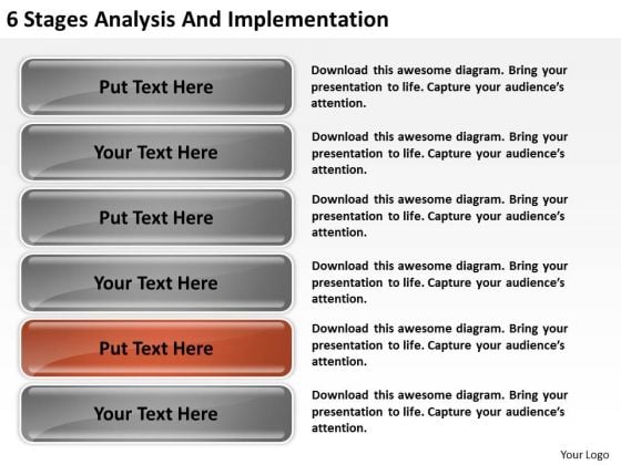 6 Stages Analysis And Implementation Build Business Plan PowerPoint Slides 6 Stages Analysis And Implementation Build Business Plan PowerPoint Slides