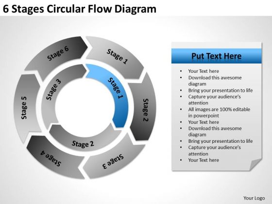 6 Stages Circular Flow Diagram Ppt Business Plan PowerPoint Slides 6 Stages Circular Flow Diagram Ppt Business Plan PowerPoint Slides
