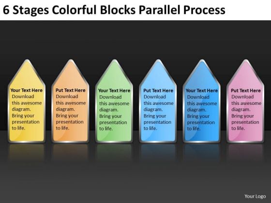 6 Stages Colorful Blocks Parallel Process Examples Business Plan PowerPoint Templates 6 Stages Colorful Blocks Parallel Process Examples Business Plan PowerPoint Templates
