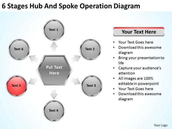 6 Stages Hub And Spoke Operation Diagram Ppt Business Executive Summary PowerPoint Slides 6 Stages Hub And Spoke Operation Diagram Ppt Business Executive Summary PowerPoint Slides