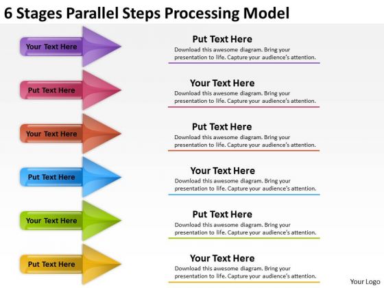 6 Stages Parallel Steps Processing Mode Business Plan Template PowerPoint Templates 6 Stages Parallel Steps Processing Mode Business Plan Template PowerPoint Templates
