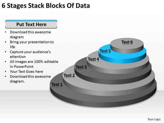 6 Stages Stack Blocks Of Data Business Plan Financials PowerPoint Slides 6 Stages Stack Blocks Of Data Business Plan Financials PowerPoint Slides