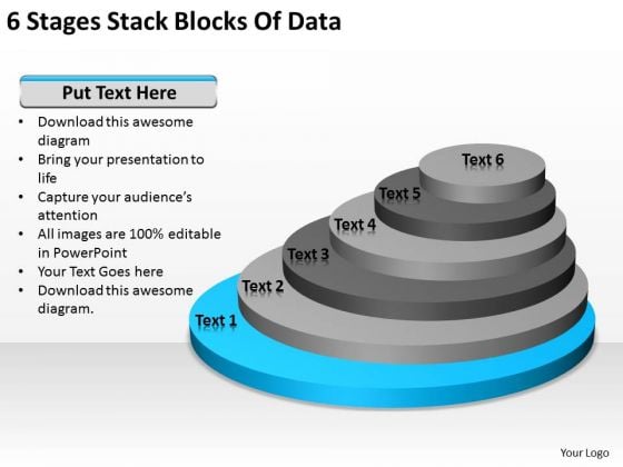 6 Stages Stack Blocks Of Data Format Business Plan PowerPoint Slides 6 Stages Stack Blocks Of Data Format Business Plan PowerPoint Slides