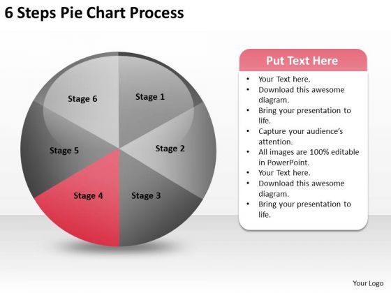 6 Steps Pie Chart Process Sample Real Estate Business Plan PowerPoint Slides 6 Steps Pie Chart Process Sample Real Estate Business Plan PowerPoint Slides