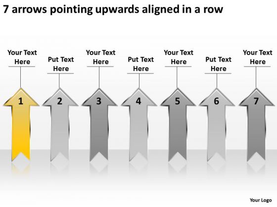 7 Arrows Pointing Upwards Aligned Ppt New Business Plan Template PowerPoint Templates 7 Arrows Pointing Upwards Aligned Ppt New Business Plan Template PowerPoint Templates