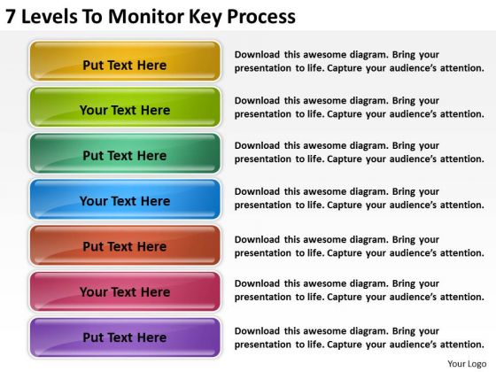 7 Levels To Monitor Key Process Business Plan PowerPoint Slides 7 Levels To Monitor Key Process Business Plan PowerPoint Slides