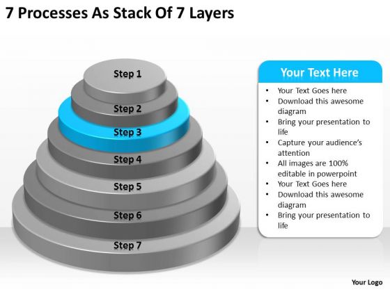 7 Processess As Stack Of Layers Ppt How To Complete Business Plan PowerPoint Slides 7 Processess As Stack Of Layers Ppt How To Complete Business Plan PowerPoint Slides