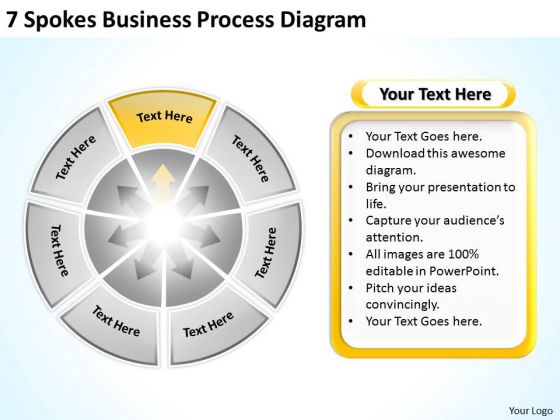 7 Spokes Business Process Diagram Sample Nonprofit Plan PowerPoint Slides 7 Spokes Business Process Diagram Sample Nonprofit Plan PowerPoint Slides