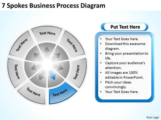 7 Spokes Business Process Diagram Sample Proposal Outline PowerPoint Templates 7 Spokes Business Process Diagram Sample Proposal Outline PowerPoint Templates