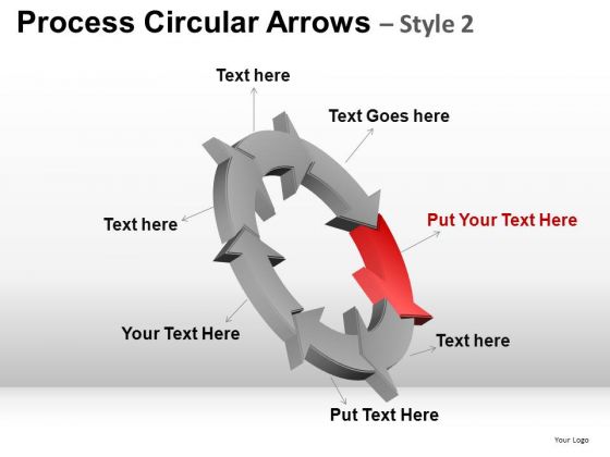 7 Stage Process Circular Arrows PowerPoint Templates 7 Stage Process Circular Arrows PowerPoint Templates