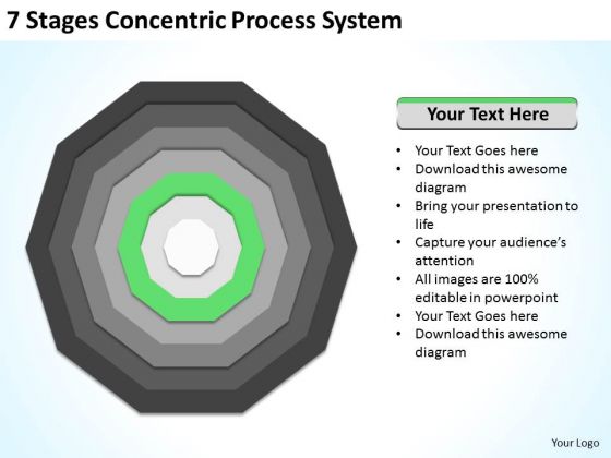 7 Stages Concentric Proces System Example Business Plan PowerPoint Slides 7 Stages Concentric Proces System Example Business Plan PowerPoint Slides
