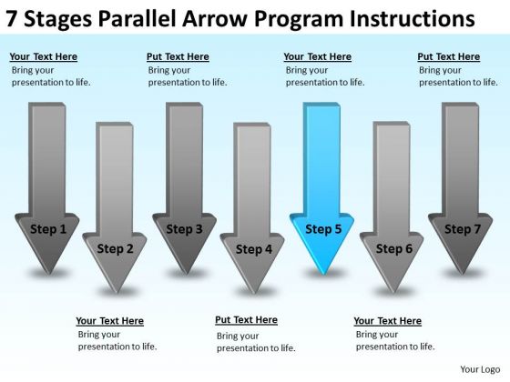 7 Stages Parallel Arrow Program Instructions Business Plan Structure PowerPoint Templates 7 Stages Parallel Arrow Program Instructions Business Plan Structure PowerPoint Templates