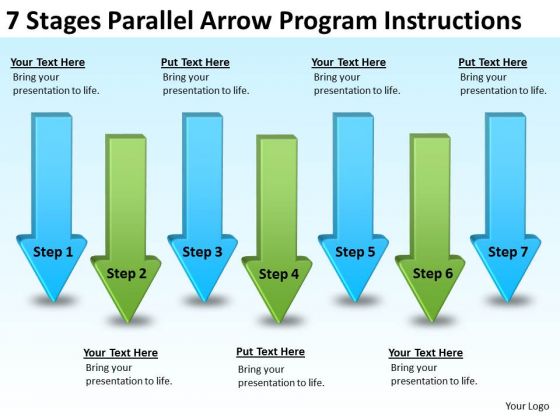 7 Stages Parallel Arrow Program Instructions Elements Business Plan PowerPoint Templates 7 Stages Parallel Arrow Program Instructions Elements Business Plan PowerPoint Templates