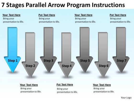 7 Stages Parallel Arrow Program Instructions Plans PowerPoint Templates 7 Stages Parallel Arrow Program Instructions Plans PowerPoint Templates