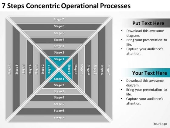 7 Steps Concentric Operational Processes Business Plans For Dummies PowerPoint Templates 7 Steps Concentric Operational Processes Business Plans For Dummies PowerPoint Templates