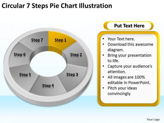 7 Steps Pie Chart Illustration Example Of Business Plan Outline PowerPoint Templates 7 Steps Pie Chart Illustration Example Of Business Plan Outline PowerPoint Templates