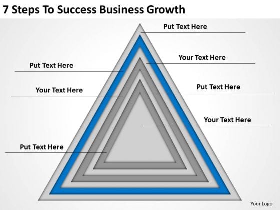 7 Steps To Success Business Growth Ppt Plan PowerPoint Template 7 Steps To Success Business Growth Ppt Plan PowerPoint Template