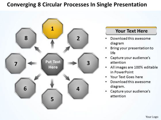 8 Circular Processes In Single Presentation PowerPoint Slides 8 Circular Processes In Single Presentation PowerPoint Slides