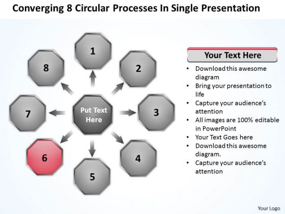 8 Circular Processes In Single Presentation PowerPoint Templates 8 Circular Processes In Single Presentation PowerPoint Templates