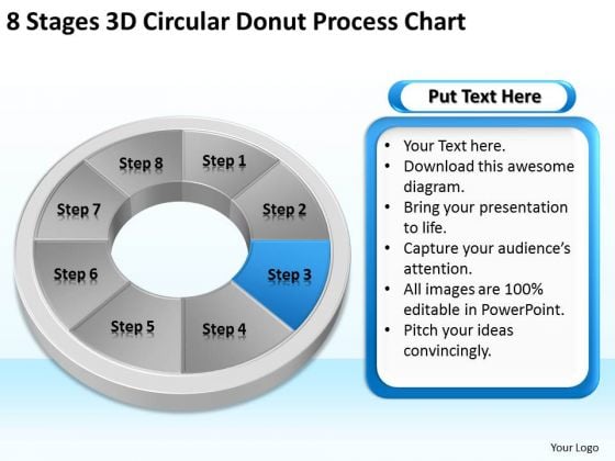 8 Stages Circular Donut Process Chart Sample Business Plan Templates PowerPoint Slides 8 Stages Circular Donut Process Chart Sample Business Plan Templates PowerPoint Slides