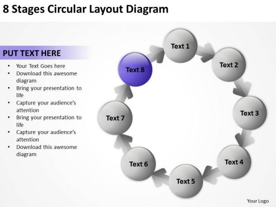 8 Stages Circular Layout Diagram Ppt Example Of Business Plan Outline PowerPoint Templates 8 Stages Circular Layout Diagram Ppt Example Of Business Plan Outline PowerPoint Templates
