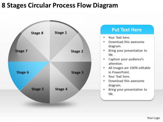 8 Stages Circular Process Flow Diagram Business Plan PowerPoint Slides 8 Stages Circular Process Flow Diagram Business Plan PowerPoint Slides