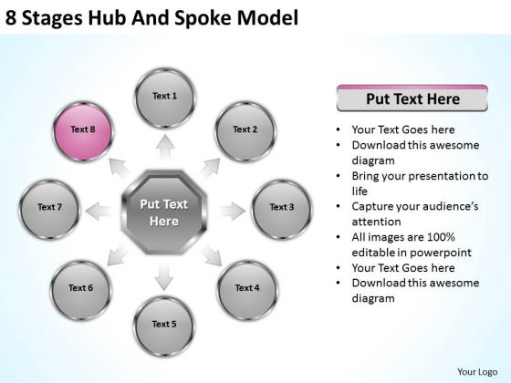 8 Stages Hub And Spoke Model Create Business Plan Free PowerPoint Slides 8 Stages Hub And Spoke Model Create Business Plan Free PowerPoint Slides