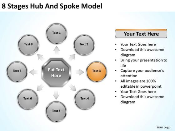 8 Stages Hub And Spoke Model Ppt Business Plan PowerPoint Templates 8 Stages Hub And Spoke Model Ppt Business Plan PowerPoint Templates