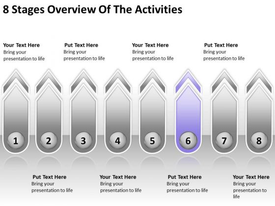 8 Stages Overview Of The Activities Business Plans How To PowerPoint Slides 8 Stages Overview Of The Activities Business Plans How To PowerPoint Slides