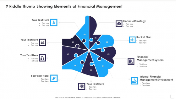 9 Riddle Thumb Showing Elements Of Financial Management Sample PDF