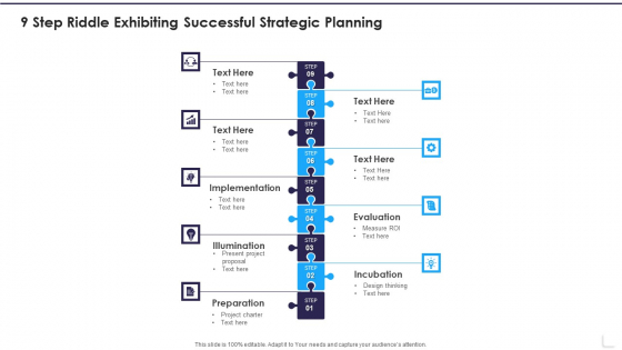 9 Step Riddle Exhibiting Successful Strategic Planning Formats PDF 9 Step Riddle Exhibiting Successful Strategic Planning Formats PDF