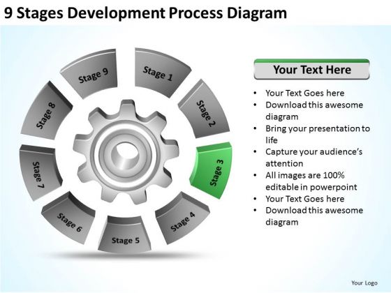 9 Stages Development Process Diagram Business Plan For PowerPoint Slides 9 Stages Development Process Diagram Business Plan For PowerPoint Slides