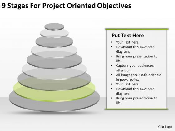 9 Stages For Project Oriented Objectives Business Plan Excel PowerPoint Slides 9 Stages For Project Oriented Objectives Business Plan Excel PowerPoint Slides
