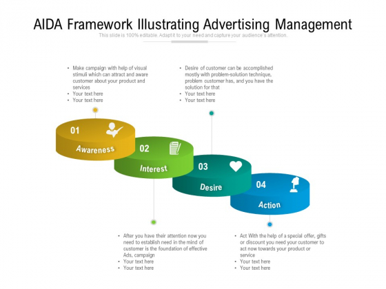 AIDA Framework Illustrating Advertising Management Ppt PowerPoint Presentation File Aids PDF AIDA Framework Illustrating Advertising Management Ppt PowerPoint Presentation File Aids PDF