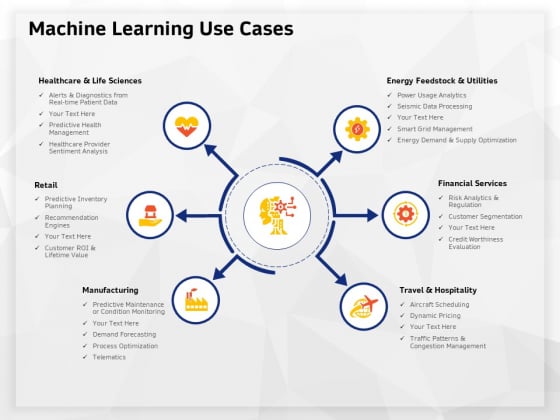 AI High Tech PowerPoint Templates Machine Learning Use Cases Infographics PDF AI High Tech PowerPoint Templates Machine Learning Use Cases Infographics PDF
