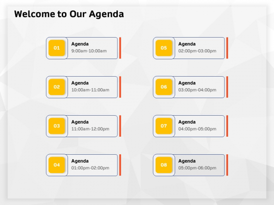 AI High Tech PowerPoint Templates Welcome To Our Agenda Ppt Portfolio Pictures PDF AI High Tech PowerPoint Templates Welcome To Our Agenda Ppt Portfolio Pictures PDF