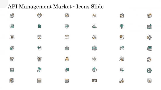 API Management Market Icons Slide Portrait PDF API Management Market Icons Slide Portrait PDF