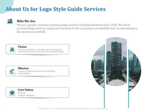 A Step By Step Guide To Creating Brand Guidelines About Us For Logo Style Guide Services Guidelines PDF A Step By Step Guide To Creating Brand Guidelines About Us For Logo Style Guide Services Guidelines PDF