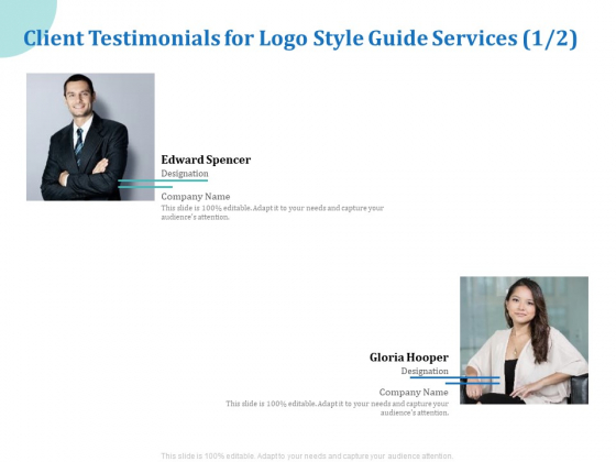 A Step By Step Guide To Creating Brand Guidelines Client Testimonials For Logo Style Guide Services Management Icons PDF