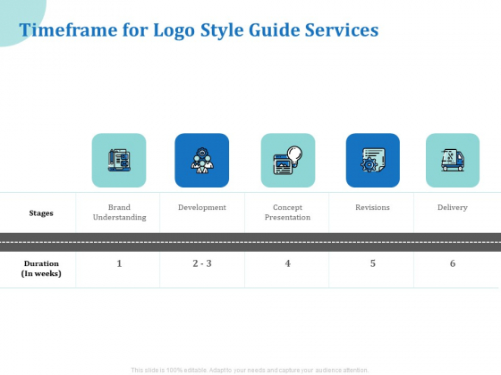 A Step By Step Guide To Creating Brand Guidelines Timeframe For Logo Style Guide Services Pictures PDF A Step By Step Guide To Creating Brand Guidelines Timeframe For Logo Style Guide Services Pictures PDF