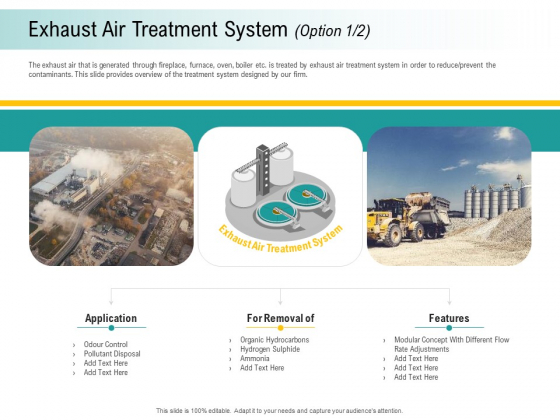 A Step Towards Environmental Preservation Exhaust Air Treatment System Application Demonstration PDF